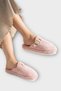 Fluffy, Doesn'T Make Noise, Eva Sole Buckle Women's House Slippers Pudra - 3