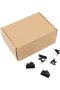 Findfly 100Pcs Adjustable Multipurpose Self-adhesive Cable Clips Wire Clamps Cord Holders Cable Orga - 7