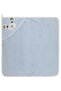 Teddy Bear Embroidered Towel - Blue - 3