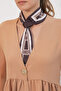Women's Buttoned Zero Sleeve Blouse 1454 - Tan - 4