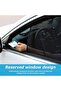 2PCS Car Side Window Sunshades, Magnetic Vehicle Front Window Shade Sunscreen, Mesh Auto Blocking Su - 6