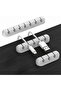 Cable Organizer Clips – 3-Pack Multi-Slot Cord Holders (3, 5 & 7 Slots) – Peel, Stick & Tame The Cab
