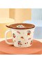 Ceramic Noddle Bowl with Lid - 2