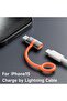محول لايتنينج إلى USB-C بقوة 60 واط، محول لايتنينج أنثى إلى تايب سي ذكر، شحن سريع ونقل بيانات بتقنية PD - 3