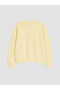 Yellow Printed Girls' Set - 4