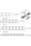 Cable Holder Clips, 3-Pack Cable Management Cord Organizer Clips Self Adhesive for Desktop U - 4