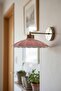Risso Pink Flat Body Sconce Metal Rustic E27 Single Cafe Boutique Lamp Lighting - 3