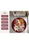Sdt Crane Bird Patterned Woven Base Decorative Carpet Sdtamour4137 - 4