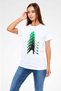 Hockey Printed Unisex White T-Shirt - Tshirt - 3