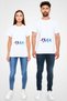Running Printed Unisex White T-Shirt - Tshirt - 4
