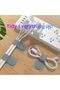 40 Pcs Self Adhesive Cable Ties Wire Organizer, Adjustable Cord Straps for Cable Management, Strong - 7