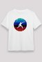Fencing Printed Unisex White T-Shirt - Tshirt