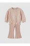Lcw Baby Pink Baby Girl Sweatshirt and Leggings - 2