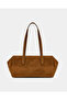 London Scarlett Nubuck Stylish Daily Office Women's Shoulder Bag - Tan