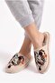 Women's Floral Embroidered Suede House Slippers Plush Non-Slip Sole Winter Comfortable Dowry Slippers - 5