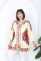 Women's Lycra Viscose V-Neck Plus Size Tunic - 4