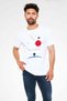 Golf Printed Unisex White T-Shirt - Tshirt - 2