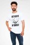 Bungee Jumping Printed Unisex White T-Shirt - Tshirt - 2
