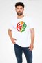 Korfball Printed Unisex White T-Shirt - Tshirt - 2