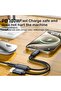 محول USB-C إلى USB-A و USB-C PD، كابل OTG 2 في 1 مع شحن سريع 100 واط ونقل البيانات - 3