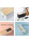 Cable Management Box with 10 Cable Ties, Large Cable Organizer Box for Power Strips, Surge - 5