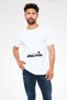 Snowboarding Printed Unisex White T-Shirt - Tshirt - 2