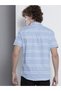 Men Slim Fit Striped Spread Collar Casual Shirt - 4