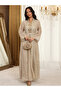 Multi-Color Embroidered Maxi Jalabiya Dress - 5