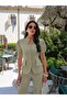 Eh Collection High Collar Pearl Buttoned Suit