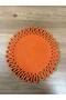Galaxy Series Decorative Single Placemat Model Round American Service Placemat Knitted Placemat Handmade Stylish Table Decoration Dining Table Breakfast Table Tableware Decor Home and Kitchen Accessory - 3