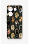 Tecno Caman 20 Pro 5g Compatible Vintage Cat Portraits Patterned Silicone Case - 2
