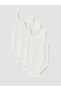 Quality Parts from Çelebi Store: Brand New Roba Yaka Baby Girl Snap-On Bodysuit, Pack of 3 - 2