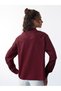 Maroon Long Sleeve Relaxed Fit Shirt - 5