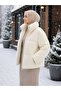 Women's Lined Pocket Plush Coat - 2