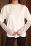 Liva Premium Lace Sleeve Women's Blouse - 3