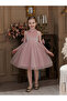 Pink Knee-Length A-Line Dress - 5