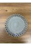Galaxy Series Decorative Single Placemat Model Round American Service Placemat Knitted Placemat Handmade Stylish Table Decoration Dining Table Breakfast Table Tableware Decor Home and Kitchen Accessory