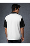 Men Punisher Graphic Oversized Fit Polo Neck T-Shirt - 5