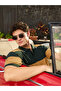 Men Multi-Color Block Knit Relaxed Fit Polo T-Shirt - 3