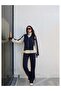 Brode Patterned Hooded Tracksuit Set