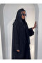 عباءة سوداء مطرزة - 2
