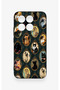 Mi 15t 5g Compatible Vintage Cat Portraits Patterned Silicone Case - 2