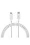 كابل USB من النوع C إلى Apple Lightning بطول 1 متر للشحن والمزامنة 2 أمبير، 18 واط، آيباد، آيفون، سريع الشحن