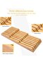 B&S 794300 Universal In-Drawer Knife Block – Bamboo Storage Organizer for 12 Knives & 1 Sharpener – 432x139x39mm – Space-Saving Design – Boxed – TACOS Series - 2