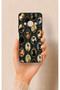Redmi A3 Compatible Vintage Cat Portraits Patterned Silicone Case