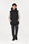 Boy's Hooded Inflatable Vest with Zipper and Pockets - 2