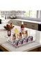 12 inch Clear Acrylic Display Risers Stand, Azonee, 3 Tiered Shelf Organizer for Perfumes, Cupcakes, - 6