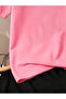 Pink Short Sleeve Polo Horse Graphic T-Shirt - 3