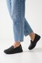 Women's Black Orthopedic Low-Sole Casual Sports Comfortable Shoes