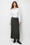 Women's Pleated Knitwear Skirt K.Khaki